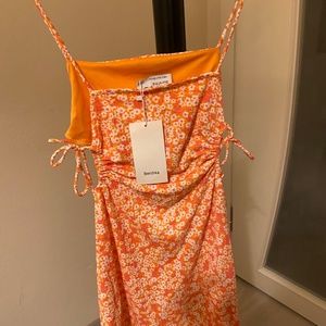 Orange dress